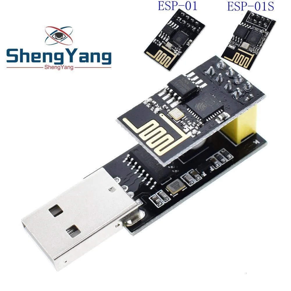 ESP01 программатор адаптер UART GPIO0 ESP-01 адаптер ESP8266 CH340G USB к ESP8266 Серийный беспроводной Wifi разработчик плата модуль