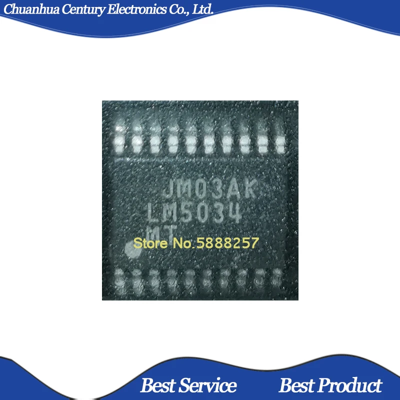 

2 шт./лот LM5034MTCX LM5034MT TSSOP новая и оригинальная фотография