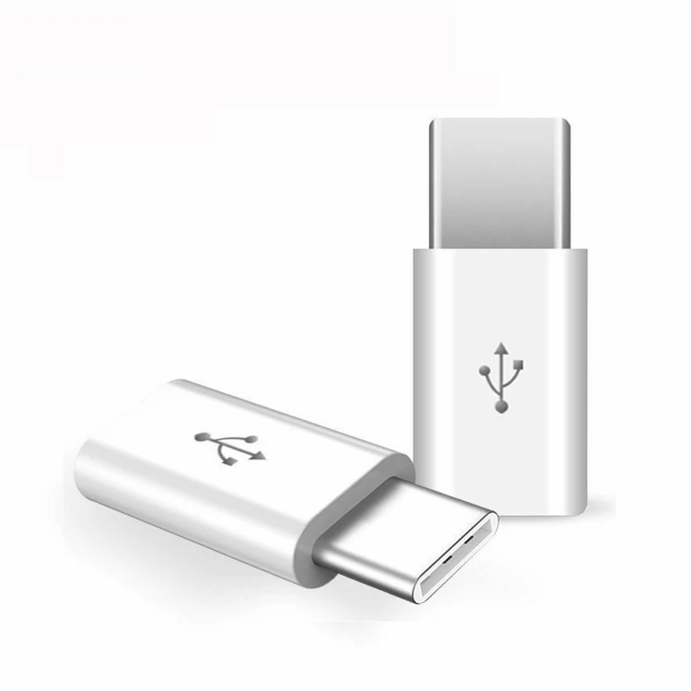 1 шт. USB штекер для Micro USB Женский адаптер конвертер зарядный кабель совместимый разъем Micro-B для USB-C Аксессуары для мобильных телефонов