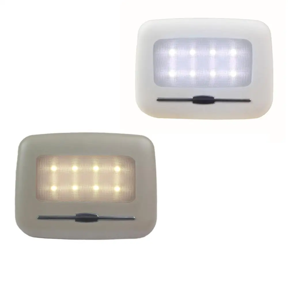 1 PCS Car Touch Type Night Light Dome Light Car Roof Ceiling Magnet Lamp Automobile Car Interior Reading Light USB Charging