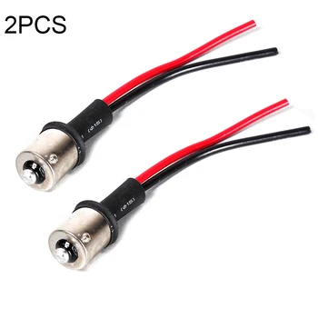 

1 Pair 1156 Adapter Wiring Harness Headlight Tail Light Socket Wires Cables Male to Male Connectors