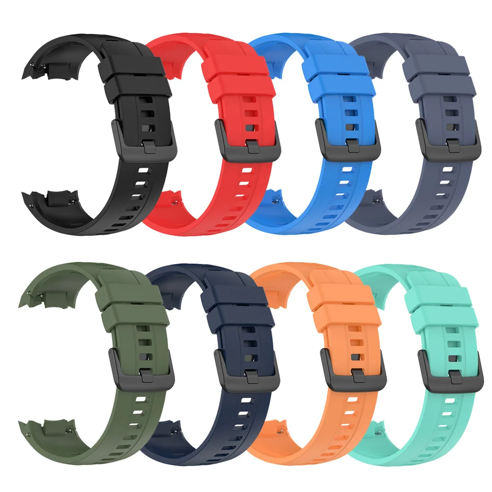 22mm Silicone Strap For Huawei Honor GS Pro Smart Watch Sport Watchband Wrist Band For Huawei Honor Watch GS Pro Bracelet GSPro