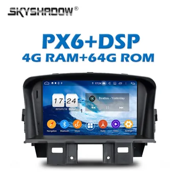 

PX6 DSP IPS A Android 9.0 4G + 64G Car DVD Player Wifi Bluetooth 5.0 RDS Auto RADIO GPS Map For Chevrolet CRUZE 2008-2011 2012