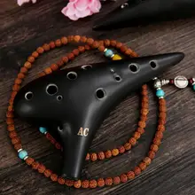 

Manual Ocarina 12 Hole Musical Collection Ceramic Mini Alto C High-Quality Ocarina Instrument Accessories For Music Lovers Gift