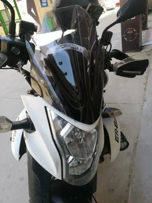 For Kawasaki ER6N NINJA ER-6N 2012 2013 Windshield WindScreen Windproof Deflectors Viser Motorcycle Accessories