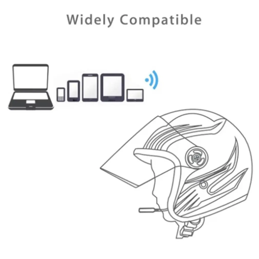 Helmet Wireless Headset Automatic Answering Phone Wireless Motorcycle Helmet Headset Professional Fashion