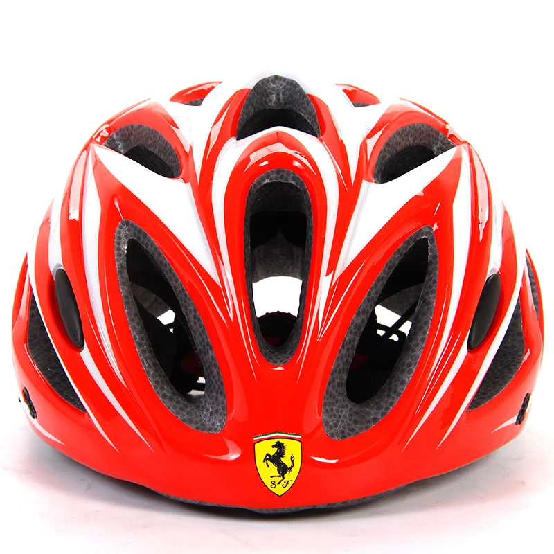 Спортивный шлем Ferrari регулируемый Сверхлегкий защита для велосипедного катания