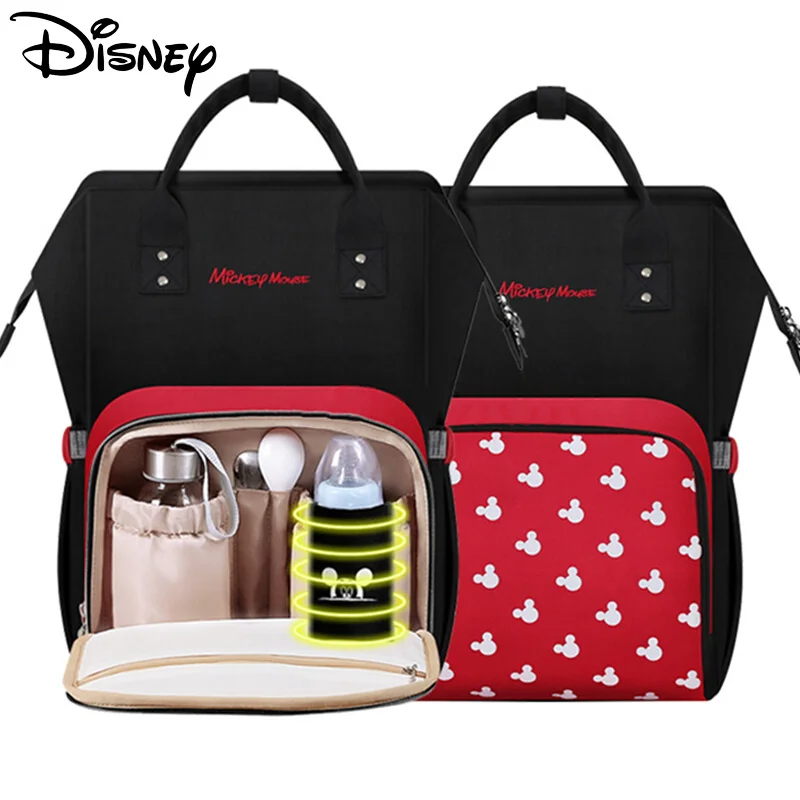 Disney 2020 Новый Стиль искусственная ткань большой емкости USB Ткань Оксфорд сумка для