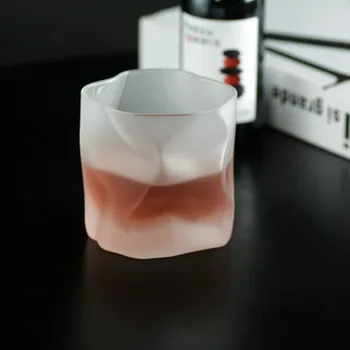 

Unique Crystal Wine Glass Japanese Handmade Creative High Quality Whiskey Wine Glass Copas De Cristal Kitchen Barware DB60JB