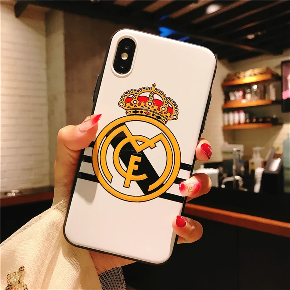

11 Pro 6 7 8 Plus X XS XR Max Fashion Football Case Cover Protective shell For iPhone Phone Soft silicone