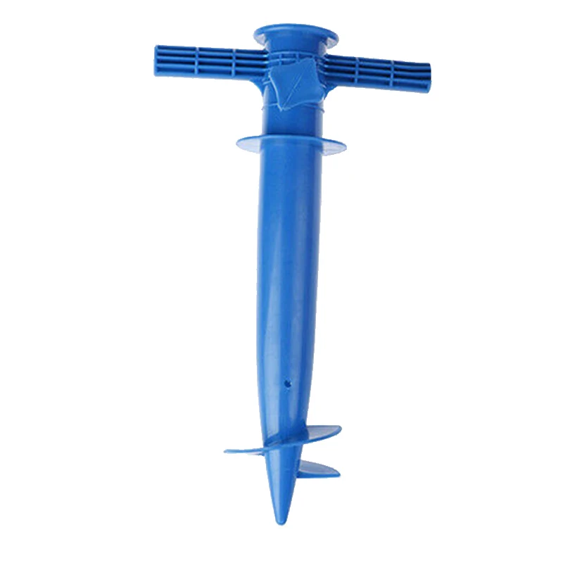 

Adjustable Sun Beach Umbrella Stand Spike Fishing Parasol Ground Anchor Holder S7 #5