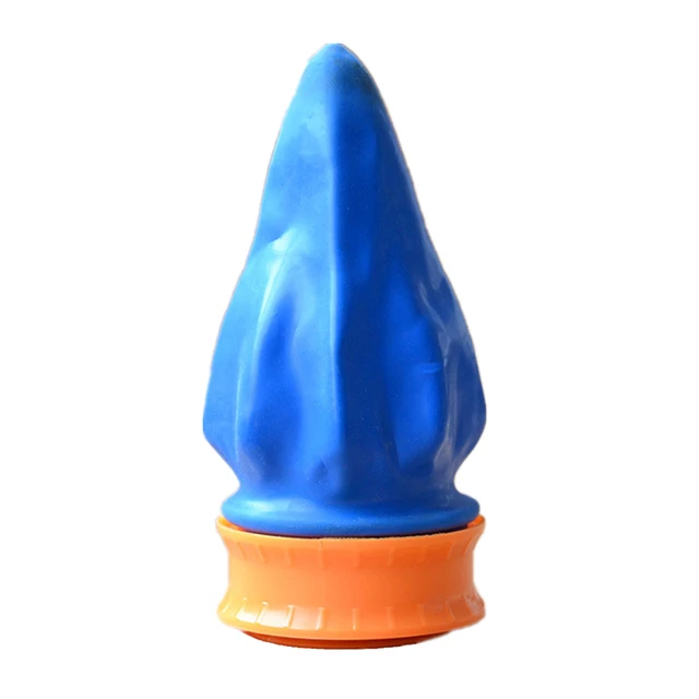 2022 NEW Outdoor Slingshot Cup Fun Toy Soft Elastic Latex Sleeves Pocket Shot Game Shooting Target A-Blue