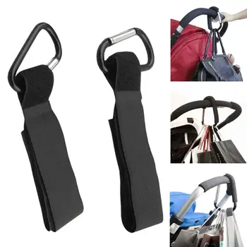 

4pcs/Set Stroller Hooks Wheelchair Stroller Pram Carriage Bag Hanger Hook Baby Strollers Shopping Bag Clip Stroller Accessories