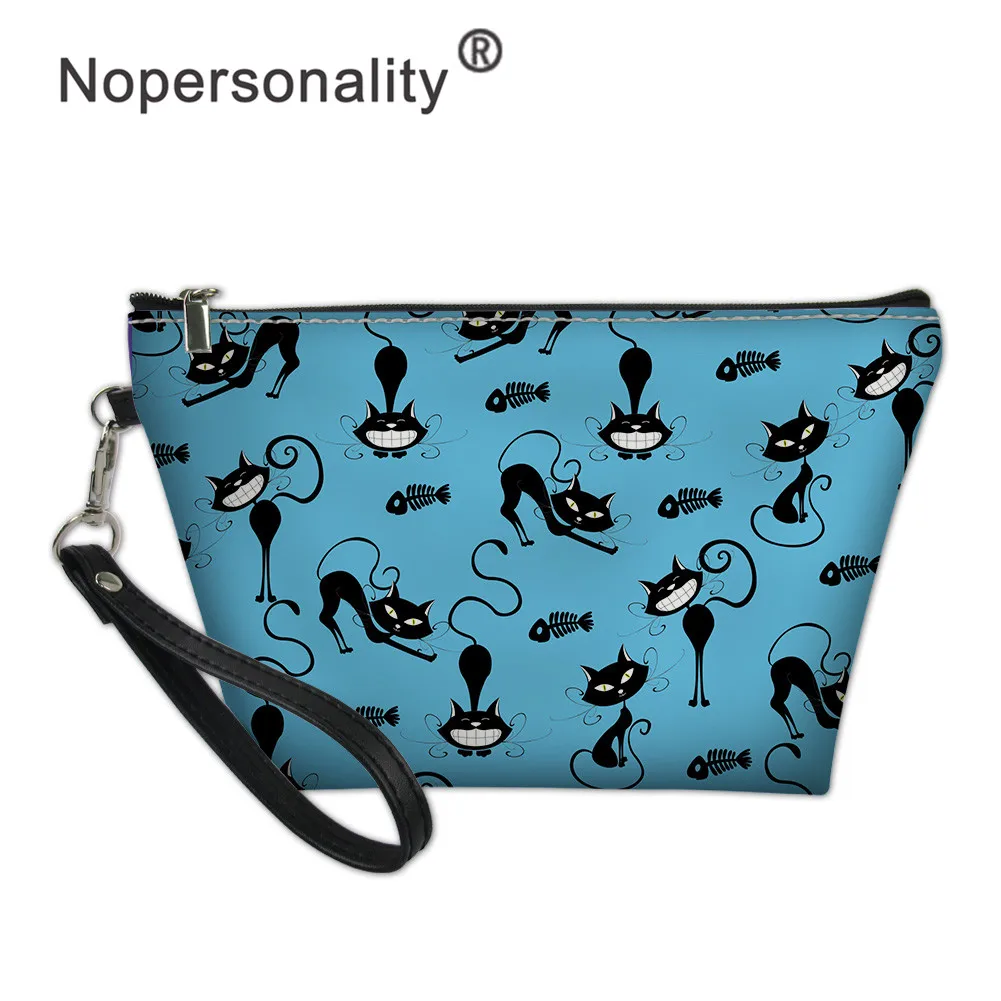 Nopersonality, Косметичка-органайзер, Сумка с рисунком кота из мультфильма, Женская дорожная косметичка, портативная Сумочка, косметичка для женщин - Цвет: CC3420Z8