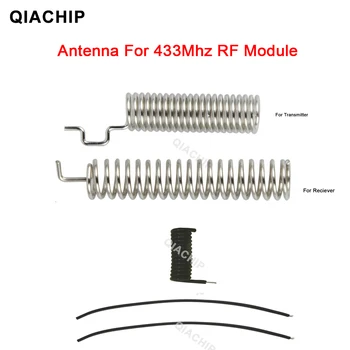 

QIACHIP 433 mhz Antenna For 433mhz RF Receiver and transmitter Module For Wireless Remote Controls 10pcs/1set
