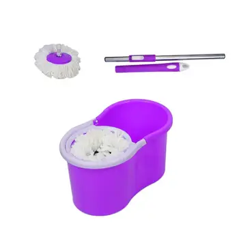 

Cleaning Cloth Broom Bucket Mop Lazy Fellow Hand Washing Microfiber Wooden Floor Automatic Mop Wash Rotating Head Windows
