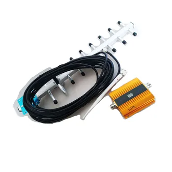 

GSM 900Mhz signal Repeater! Cell phone Signal booster mobile phone GSM signal Amplifier with 13 dBi Yagi Antenna 50ohm cable