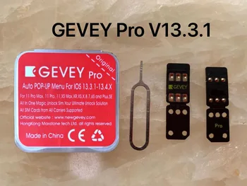 

20pc Gevey-pro V13.3.1more stable perfect iP6/7/8/s se/ plus x/x r/x s max /11/11 pro max support i0s13.3.1 MKSD BLACKCHIp