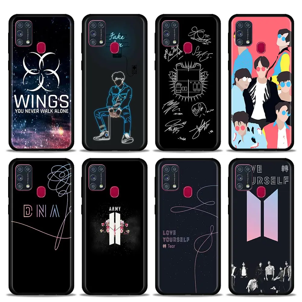 Мягкий чехол из ТПУ для Samsung Galaxy M10 M10s M20 M30 M40 M11 M21 M31s M51 M01 A7 2018 с имитацией любви