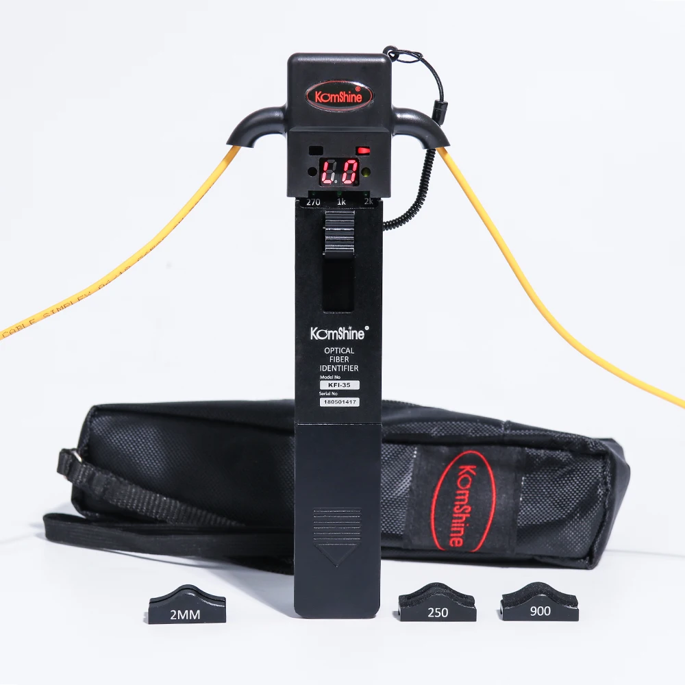 

KFI-35 Optical Fiber Identifier with Four Adaptors equal to NOYES OFI400C Identifier