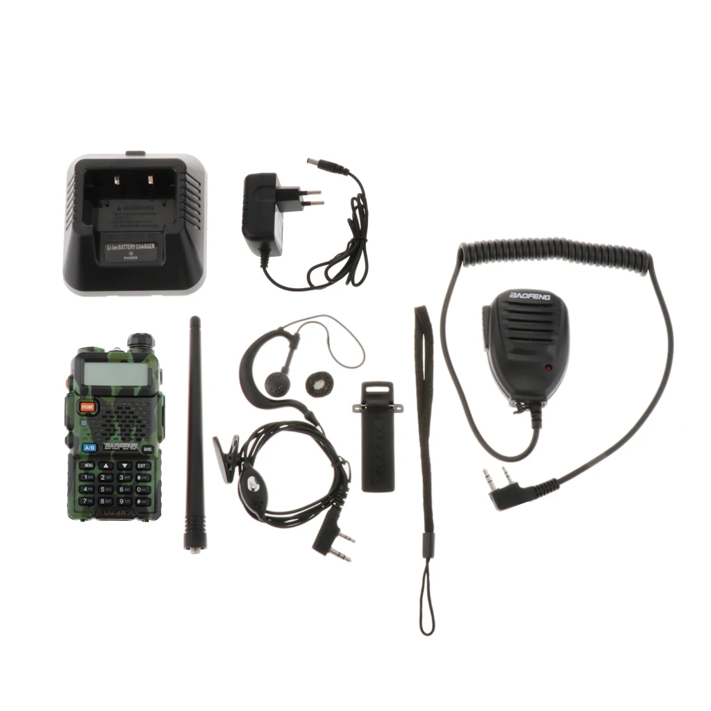Baofeng UV-5R портативная рация профессиональная CB радиостанция Baofeng UV5R трансивер 5 Вт VHF UHF портативная рация