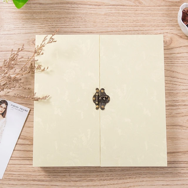 Genuine Leather Filmed Photo Albums Diy Photo Album Big Capacity Pictures  Collection Book Wedding Birthday Anniversary Gift - Photo Albums -  AliExpress