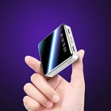 Мини-Банк питания 30000 мАч портативное зарядное устройство Внешний аккумулятор зарядное устройство USB для iPhone 11 pro Max X Xiami Mini 9(China)