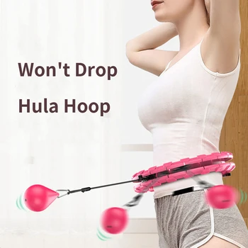 

Hula Hoop Thin Waist Loss Weight With Detachable Adjustable Auto-Spinning Abdominal Exercise Gym Hoop Fitness Equipment