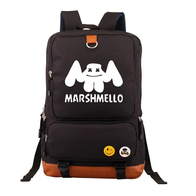 

DJ Musicians Marshmello Cotton Candy Backpack Men And Women Backpack Travel Bag Computer Bag Schoolbag
