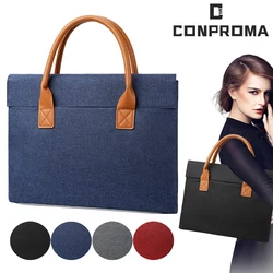 Sac à main étanche pour ordinateur portable, couverture Matebook 13.3 14 15.6 pouces pour Xiaomi Huawei Lenovo HP Dell Air Pro 