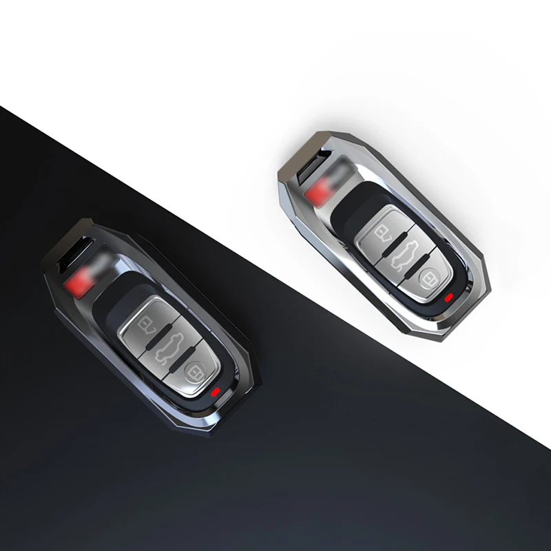 1 Pcs Zinc Alloy Car Key Case Cover for Audi A1 A3 8P 8V 8L A4 A4L B6 B7 B8 A5 8T A6 C5 C6 C7 A7 4G A8 4E D3 D4 8N 8J Q5 Q7 TT