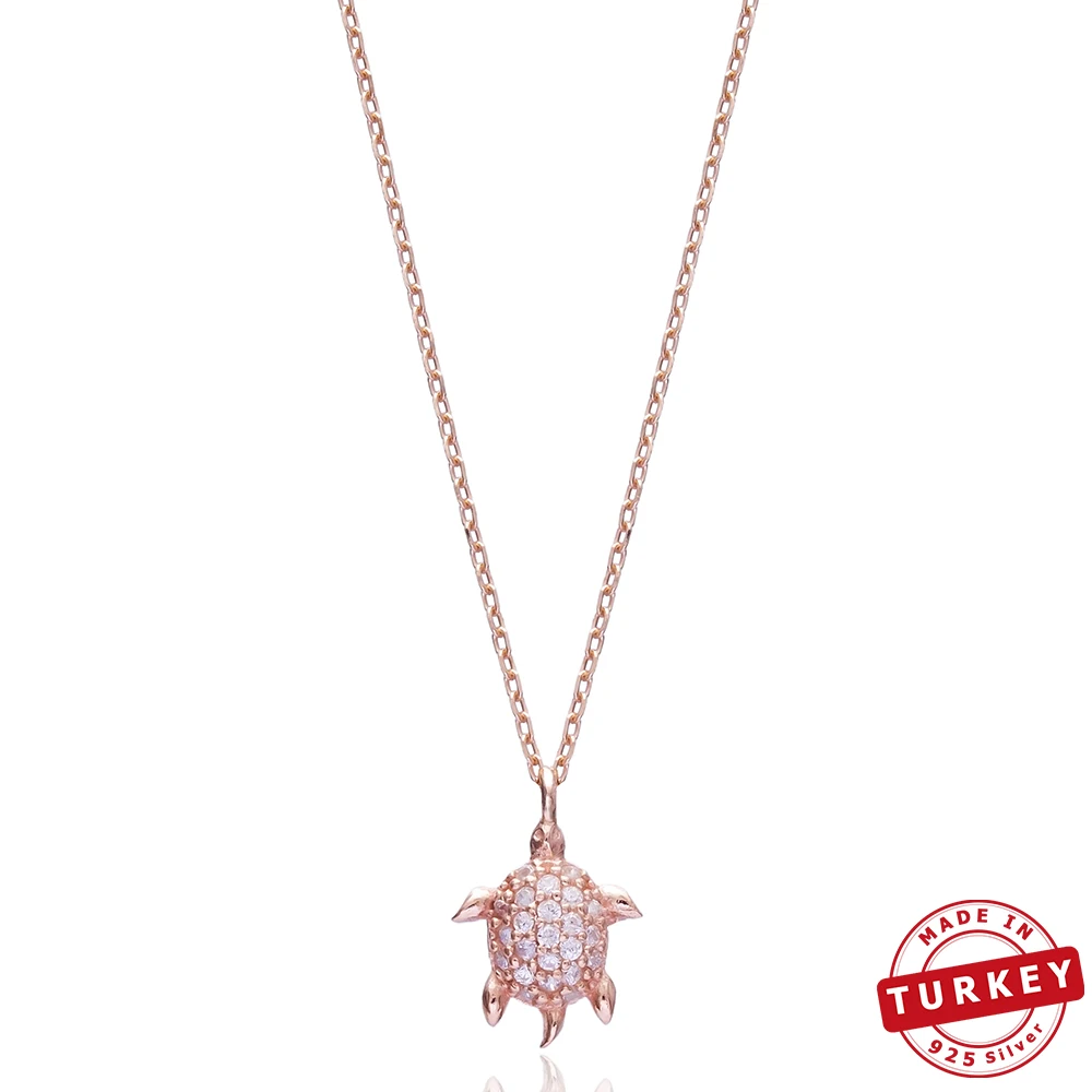 Elegant Tiny Turtle Charm Turkish 