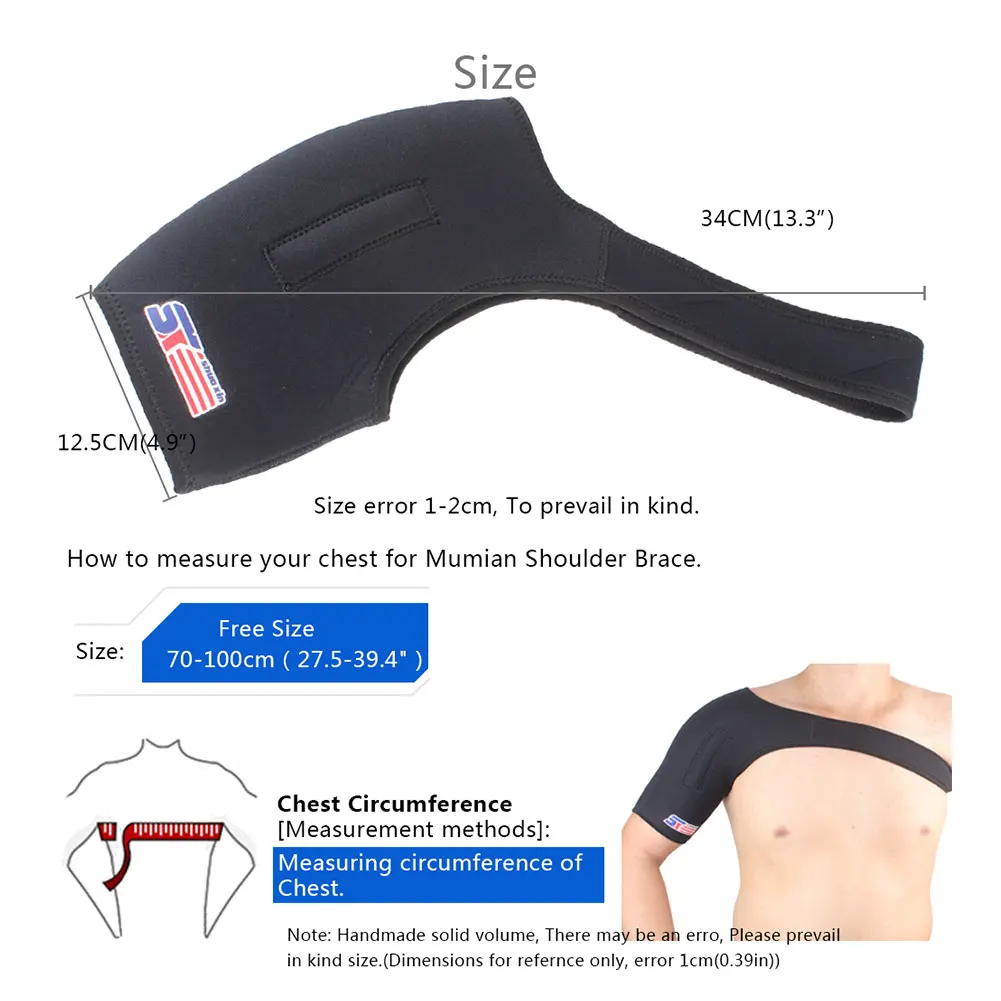 Обёрточная бумага удобный эластичный черный M/L/XL синтетический резиновый регулируемый эластичный наплечный коврик для спортзала дышащая прочная Спортивная Подтяжка
