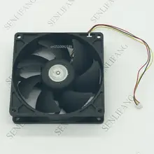 Для U92T12MGB7-53 J33 Сервер охлаждающий вентилятор DC 12V 0.18A защитного стекла 92x92x25 мм 3 провода