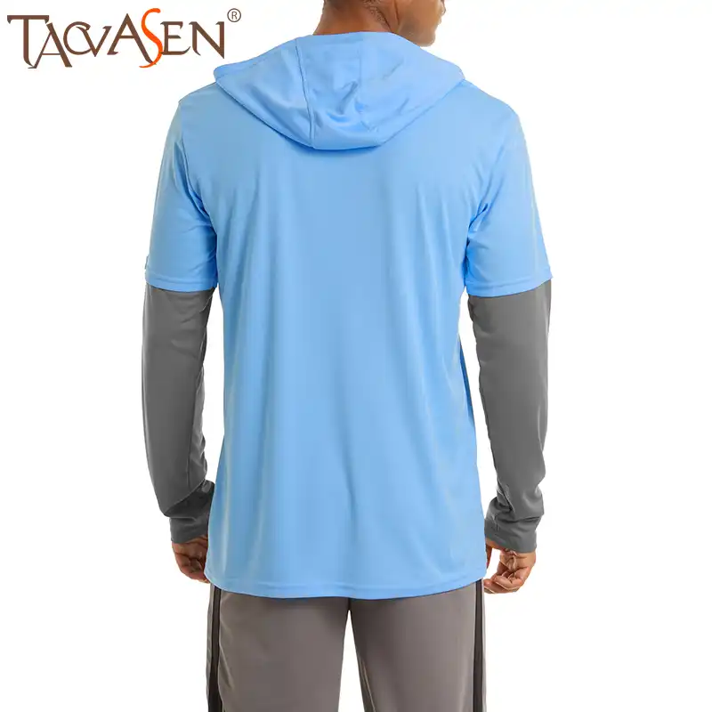 mens sun shirt with hood