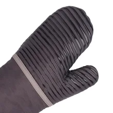 1 пара прихваток со стеганой хлопковой подкладкой термостойкие до 500 градусов по Фаренгейту кухонные перчатки пламя набор для духовки 899