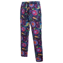 Мужские спортивные штаны в винтажном этническом стиле, мужские спортивные штаны с принтом, спортивные штаны высокого качества для бодибилдинга