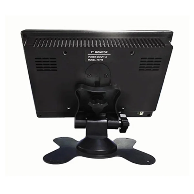 ZHIXIANDA 7 дюймов 1024x600 IPS ЖК дисплей светодиодный с HDMI VGA AV BNC Вход для автомобиля CCTV DVR