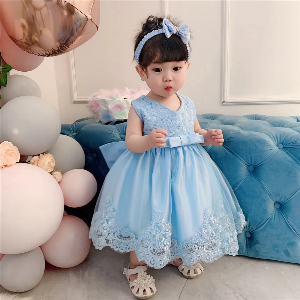 Robe Princesse Pour Bebe Fille De 3 A 12 Mois En Dentelle Avec Nœud Pour Mariage Et Fete Nouvelle Collection Aliexpress Robe Princesse Pour Bebe Fille De 3 A 12 Mois En Dentelle Avec Nœud Pour Mariage Et Fete Nouvelle Collection Aliexpress