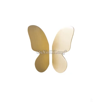 

Luxury European 10PCS Gold Butterfly Cabinet Door Handles Pure Brass Cupboard Wardrobe Drawer Kitchen Wine Cabinet Pulls Handles
