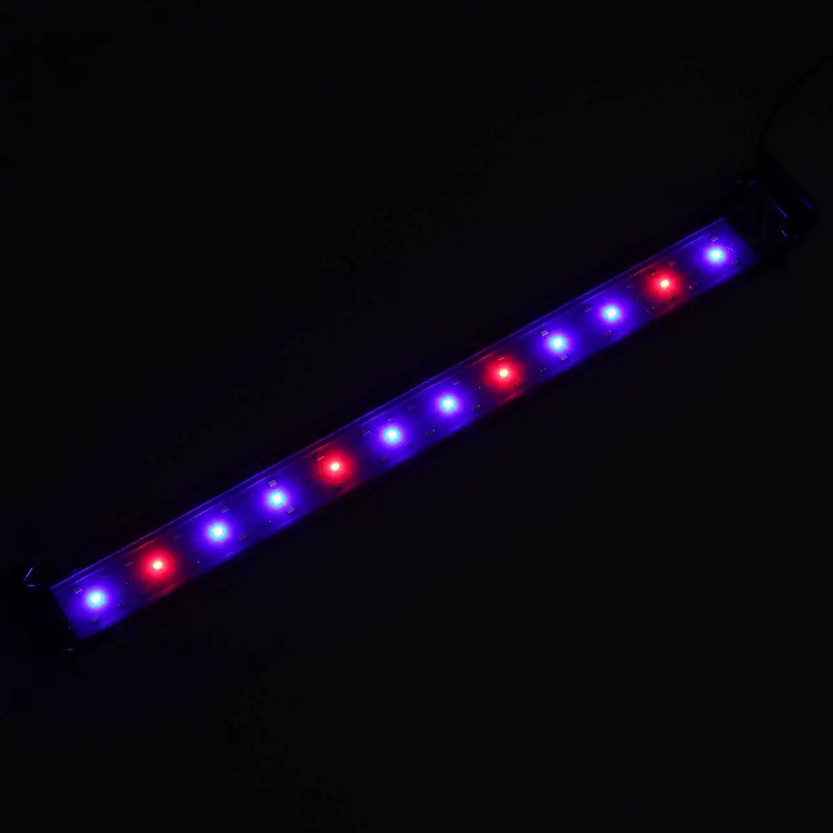 AC80-240V 16W 60cm Aluminium Fish Tank Light fit for 60-65cm Fish Tank 3 Light Modes Timing Dimming Lamp