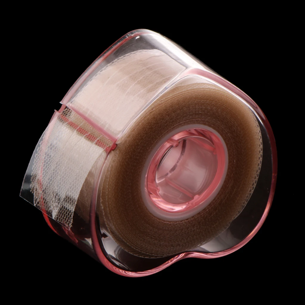 4 Rolls Lace Eyelid Paste Seamless Waterproof Long Last Double Eyelid Strips Tapes Droopy Eyes Sticker