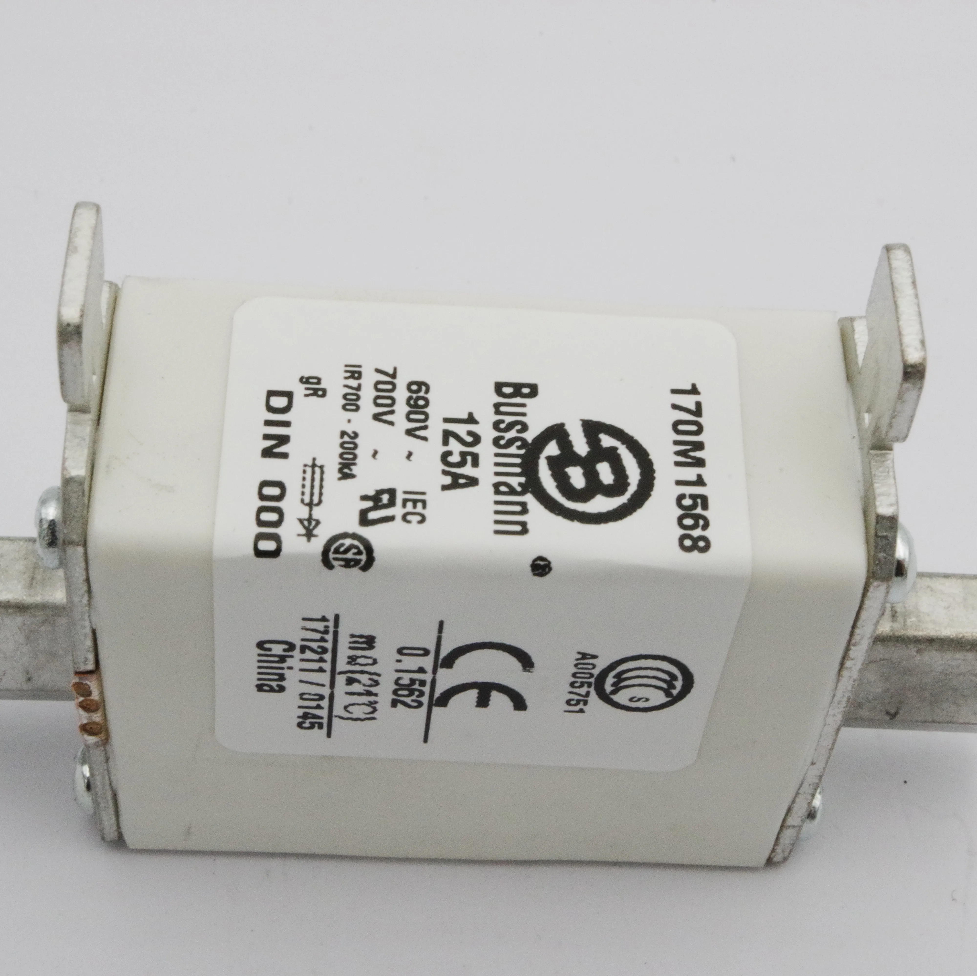 170M1568 125A 690V 21 мм x 79 предохранитель для электрической защиты