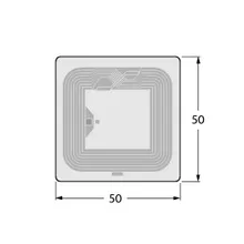RFID промышленная метка Совместимость TW-L50-50-P-B128 13,56 МГц ISO15693