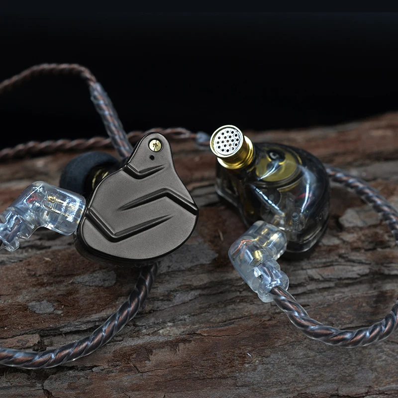 Новинка KZ ZSN PRO Наушники вкладыши 1BA + 1DD гибридные HIFI бас металлические наушники