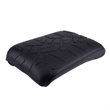

Black Rubber Car Center Console Armrest Pad Cover Cap Mat Fit for Jeep Wrangler JK 2007 2008 2009 2010