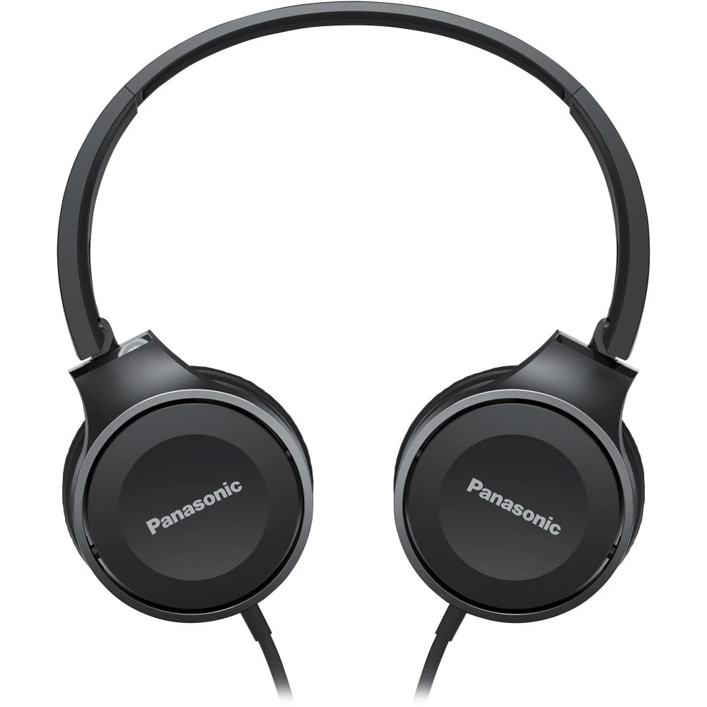 Наушники накладные Panasonic RP-HF100GC-K 1.2м черный проводные