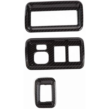 

Rear View Mirror Button Adjustment Decoration Trim for Toyota 4Runner SUV 2010-2019