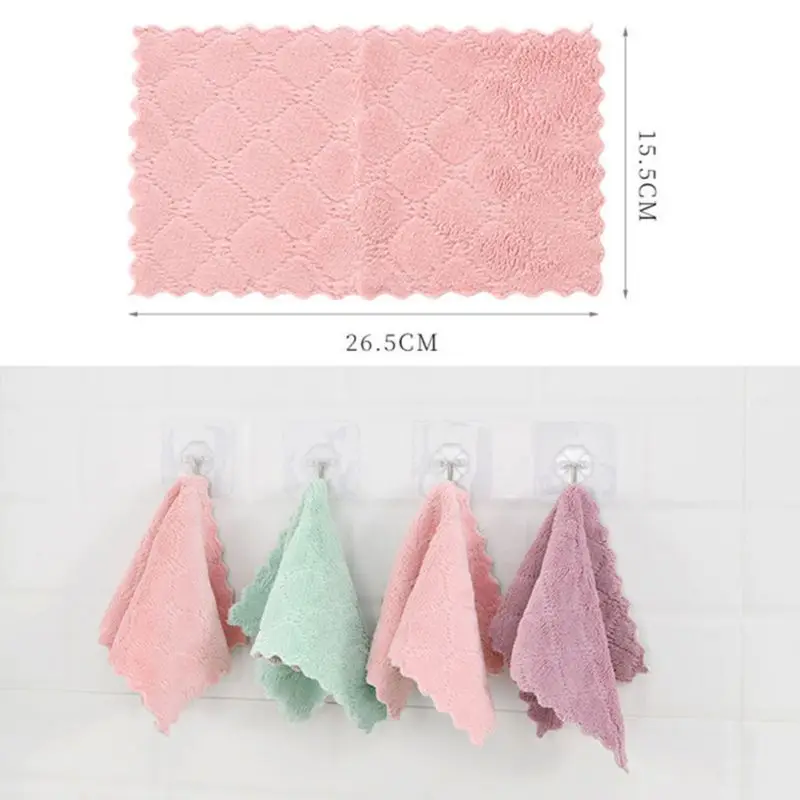 Microfiber Cloth Magic Cleaning Wipes Reusable Washable Towels Dishwashing  Kitchen Thickened Magic Pads for Cleaning Wipes Cloth - AliExpress