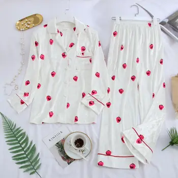 

White 2PCS Pajamas Suit Intimate Lingerie Velour Homewear Women Sleep Set Velvet Casual Sleepwear Autumn Winter New Pyjamas